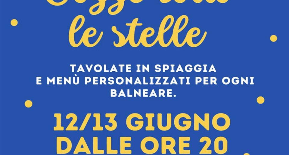 Cozze sotto le stelle
